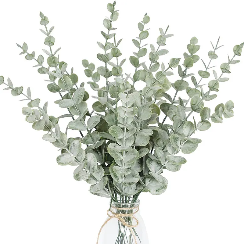 10PCS-Gold-Eucalyptus-Leaf-Artificial-Plants-Diy-Christmas-Fake-Plant-Flower-Bouquet-Ornament-Home-Garden-Party-2.webp 10PCS Gold Eucalyptus Leaf Artificial Plants Diy Christmas Fake Plant Flower Bouquet Ornament Home Garden Party Wedding Decor - Image 3