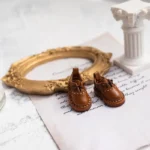 Blythe Baby Shoes Mini Toy Accessories OB22 Shoes Checker Shoes Small Cloth UFDOLL Mini Body OB24 Handmade Cowhide Shoes - Image 5