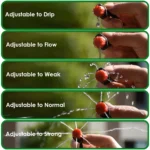 KESLA Garden Drip Irrigation Automatic Watering System Kit 1/4'' Nozzles for Bonsai Pot Plant Lawn Flower Vegetable Greenhouse - Image 3