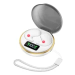 Led Display Headphones Led Power Display Hifi Stereo Sound Invisible Mini By-8 Consumer Electronics Stereo Music Headphones - Image 3
