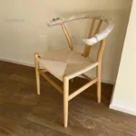 Nordic Solid Wood Dining Chairs Home Kitchen Furniture Modern Chinese Tea Room Chair Leisure Balcony Back Chairs Study Armchair - Image 5