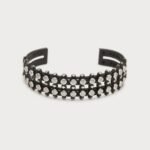Vintage Black Plastic Bangle