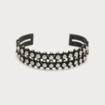 Vintage Black Plastic Bangle